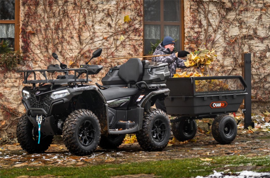 Vozík QuadKit FARMER II s bočnicemi